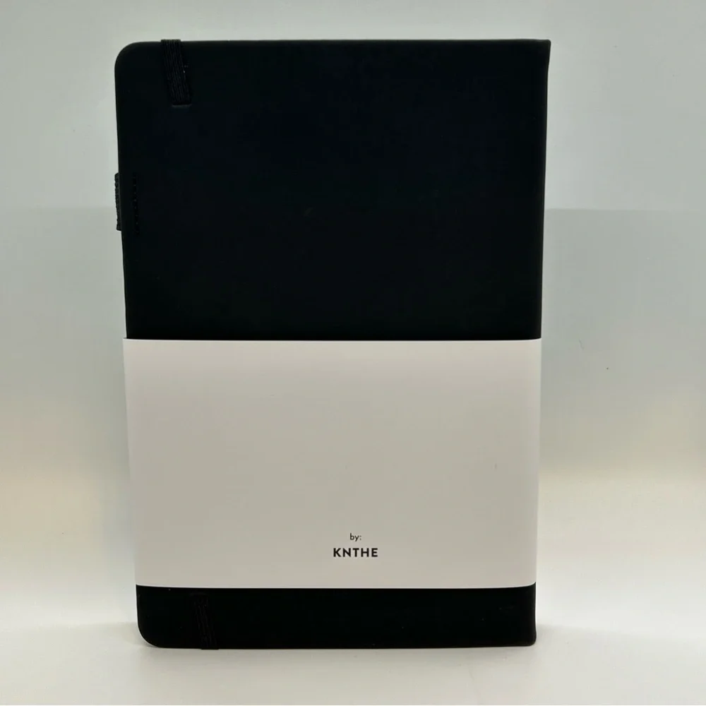 Daily Workflow Planner Timeslots NEW Black Task Calendar UNDATED Monthly Weekly